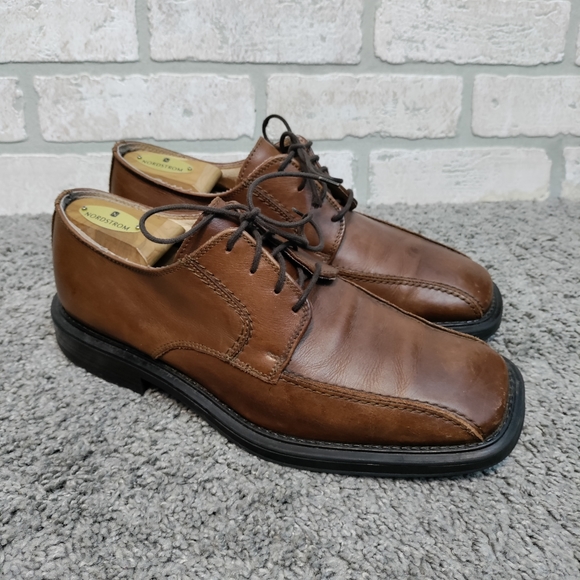 croft & barrow Other - Croft & Borrow Mens Leather Brown Square Toe Shoes Size ?